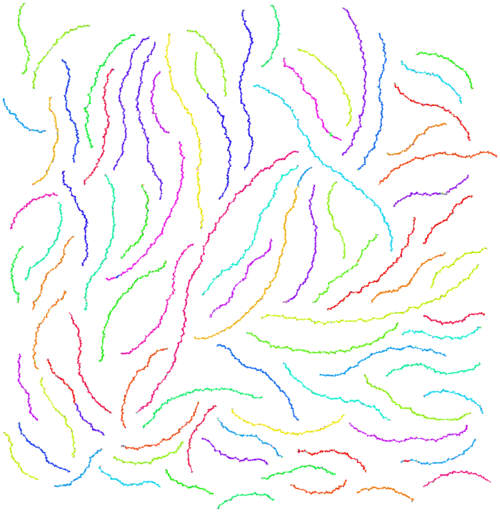 Physlr map of zebrafish (25 chromosomes, 1.35 Gbp)